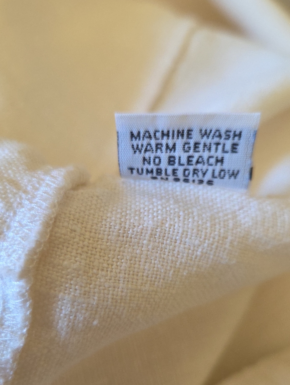 Bryn Walker White Linen Lagenlook Top, Size XXL - Picture 11 of 11